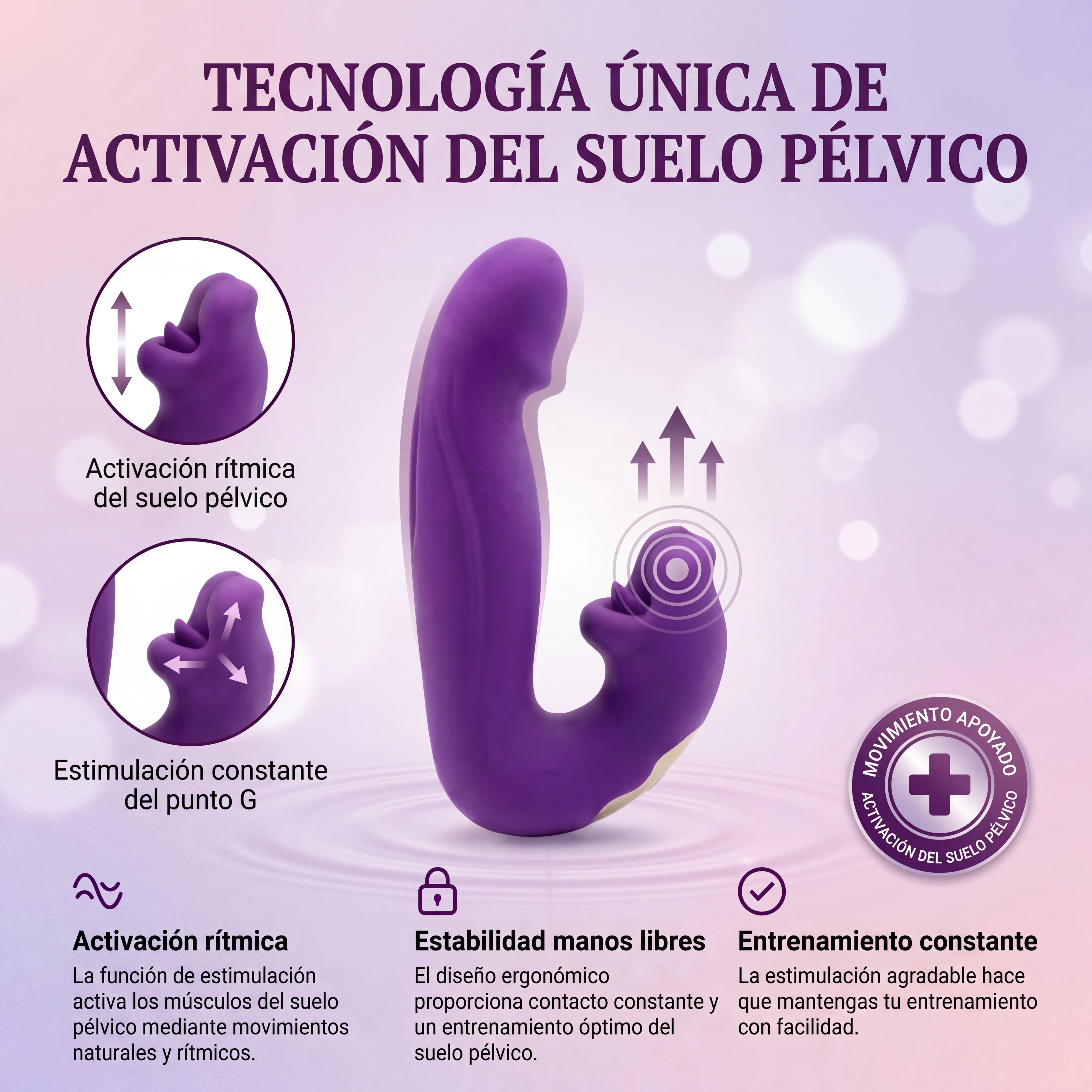 Activador del suelo pélvico Senza™ 4 en 1